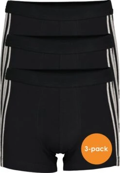 Schiesser Heren Boxershort 3-pack 95/5 - Zwart Stripe - XL - Zwart -Merkloos Soldes 837x1200 1