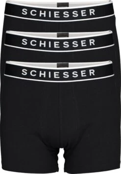 Schiesser 95/5 Organic Heren Shorts - Zwart - 3 Pack - Maat M 24 Schiesser 95/5 Organic Heren Shorts - Zwart - 3 Pack - Maat M -Merkloos Soldes 838x1200 3