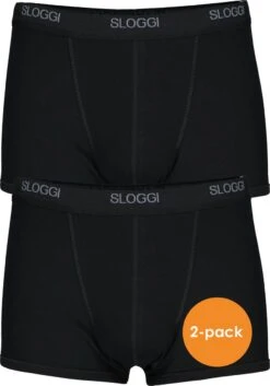 Sloggi Men Basic Heren Boxershort - 2-pack - Zwart - Maat M 33 Sloggi Men Basic Heren Boxershort - 2-pack - Zwart - Maat M -Merkloos Soldes 839x1200 1