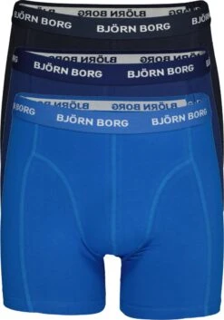 Björn Borg Solid 3-pack Heren Boxershort Maat L -Merkloos Soldes 839x1200