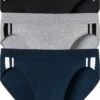SCHIESSER 95/5 Stretch Rio Slips (3-pack) - Zwart - Blauw En Grijs - Maat: M -Merkloos Soldes 840x1200 9