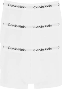 Calvin Klein 3-Pack Heren Boxershorts - Wit - Maat M