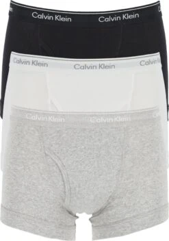 Calvin Klein Trunks (3-pack) - Heren Boxer Normale Lengte Met Gulp - Zwart - Wit - Grijs - Maat: L 12 Calvin Klein Trunks (3-pack) - Heren Boxer Normale Lengte Met Gulp - Zwart - Wit - Grijs - Maat: L -Merkloos Soldes 842x1200