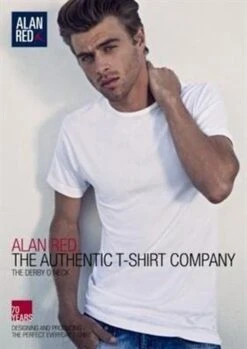 Alan Red Derby Heren T-shirt Extra Lang Wit Rond 2-Pack - XXL -Merkloos Soldes 849x1200 2