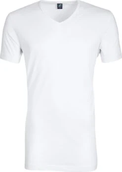 Suitable - V Hals Bamboe T-Shirt Heren 2-Pack - Modern-fit Maat L - Duurzaam -Merkloos Soldes 854x1200 1