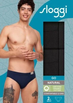 Sloggi Sloggi Men GO Natural Brief C2P Heren Onderbroek - Maat M -Merkloos Soldes 856x1200 5