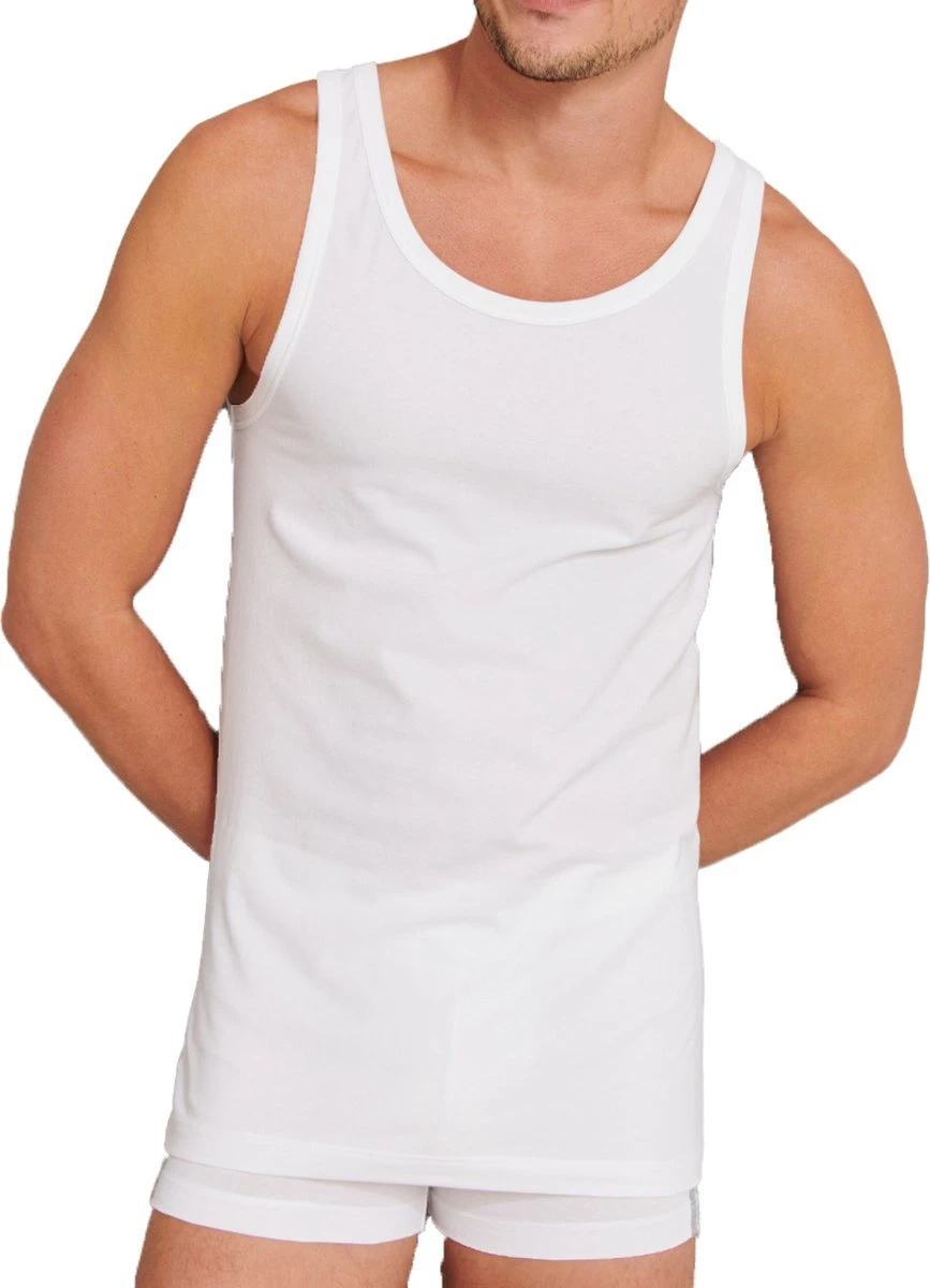 Beeren Extra Lang Heren Hemd - Singlet - Wit - 4XL 3 Beeren Extra Lang Heren Hemd - Singlet - Wit - 4XL