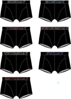 Gentlemen Boxershorts 7-pak 95% Katoen - 5% Elasthan M