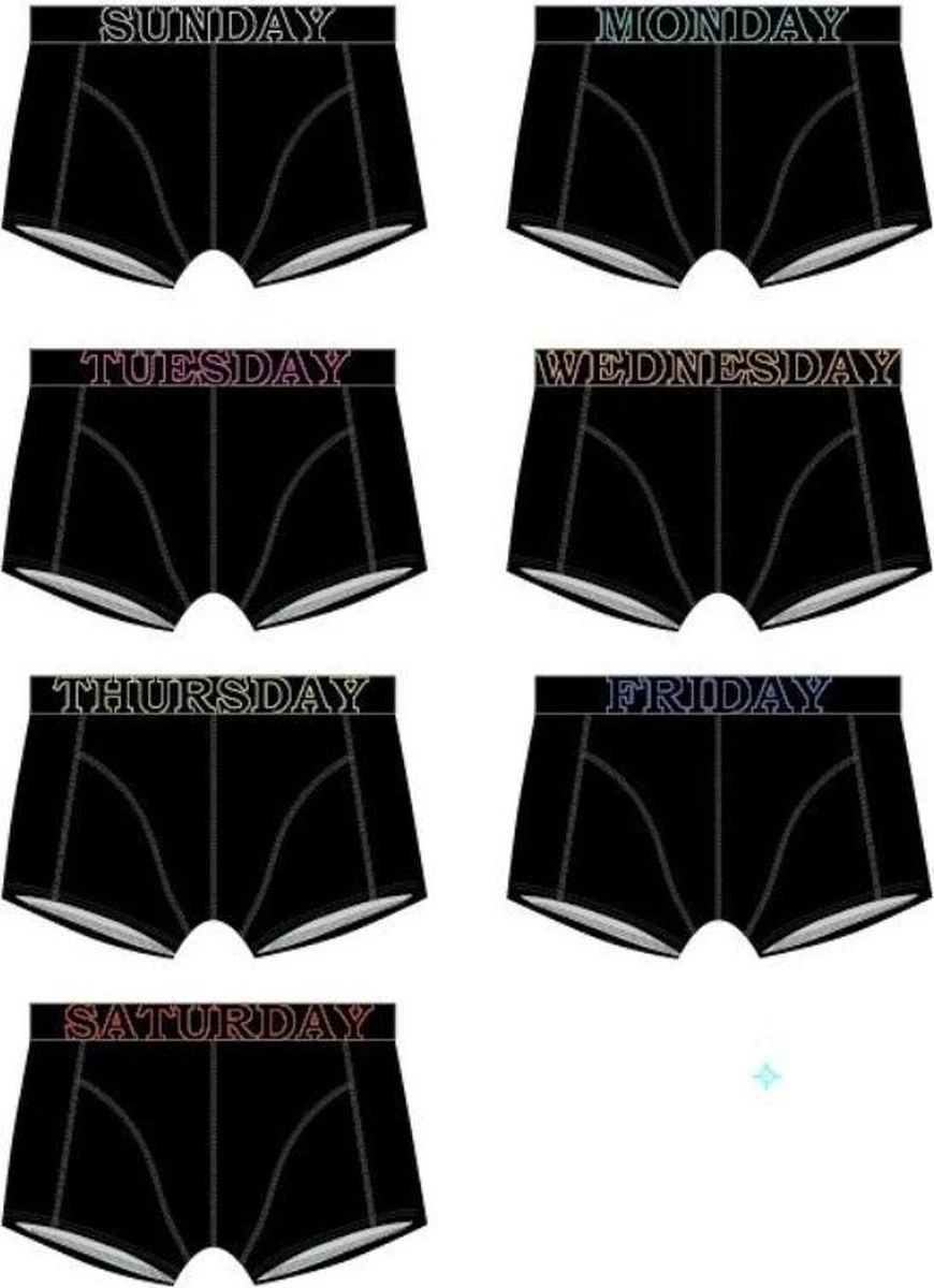 Gentlemen Boxershorts 7-pak 95% Katoen - 5% Elasthan M 3 Gentlemen Boxershorts 7-pak 95% Katoen - 5% Elasthan M
