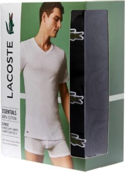 Lacoste Heren 3-pack Ondershirt - Black - Maat L -Merkloos Soldes 872x1200 1
