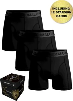 Muchachomalo 3-pack Boxershort Heren - Luxury Giftbox - Zodiac - Maat M