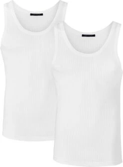 Schiesser Schieser Authentic 2P Heren Onderhemd - Wit - Maat XL -Merkloos Soldes 881x1200