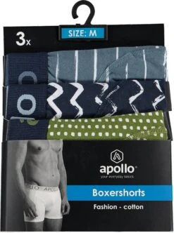 Apollo® Apollo | Boxershort Heren Daily | 3-Pack | Maat XL | Heren Boxershort | Ondergoed Heren | Boxershort Multipack | Boxershorts Heren 14 Apollo® Apollo | Boxershort Heren Daily | 3-Pack | Maat XL | Heren Boxershort | Ondergoed Heren | Boxershort Multipack | Boxershorts Heren -Merkloos Soldes 892x1200