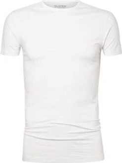 Slater 6500 - Stretch 2-pack T-shirt Ronde Hals Korte Mouw Wit L 95% Organisch Katoen 5% Elastan 31 Slater 6500 - Stretch 2-pack T-shirt Ronde Hals Korte Mouw Wit L 95% Organisch Katoen 5% Elastan -Merkloos Soldes 900x1200 109