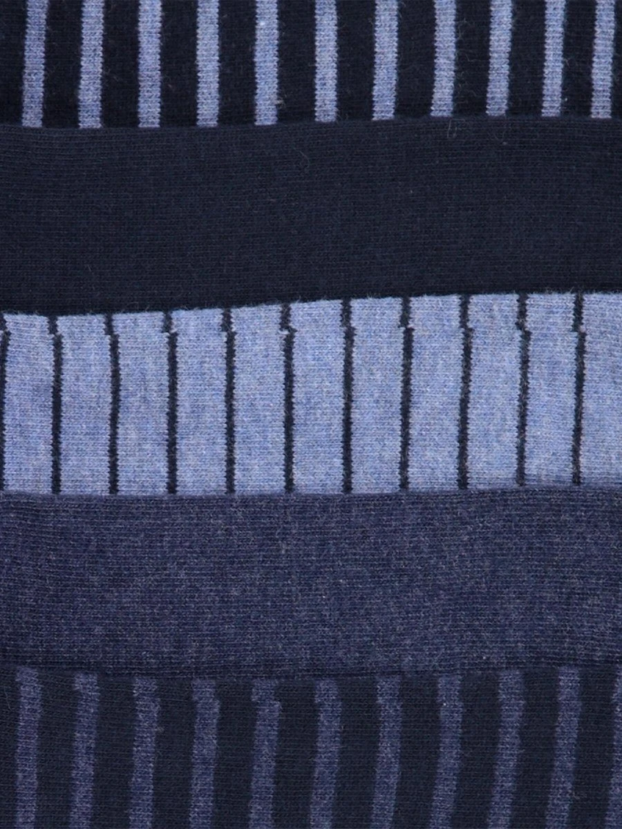 WE Fashion Heren Fijngebreide Gestreepte Sokken 5P - Maat 43-46 9 WE Fashion Heren Fijngebreide Gestreepte Sokken 5P - Maat 43-46 – Image 7