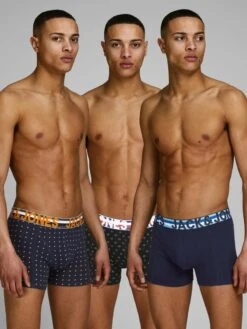 JACK&JONES JACHENRIK TRUNKS 3 PACK NOOS Heren Onderbroek - Maat L -Merkloos Soldes 900x1200 79
