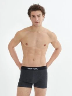 MONTCHO - Boxershort Heren - 8 Pack (4 Zwart - 4 Donkergrijs) - Maat: 2XL -Merkloos Soldes 900x1200 97