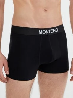 MONTCHO - Boxershort Heren - 8 Pack (4 Zwart - 4 Donkergrijs) - Maat: 2XL -Merkloos Soldes 900x1200 98