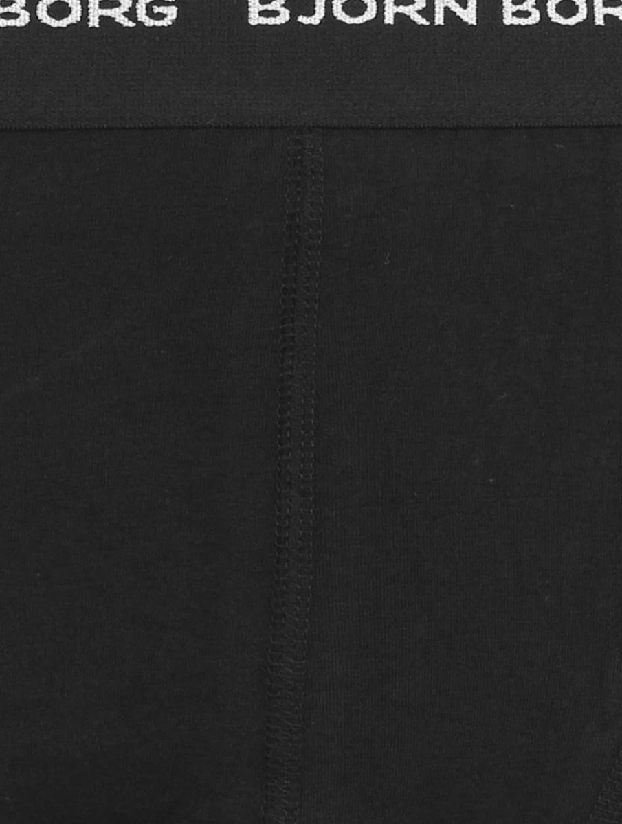 Bjorn Borg Solid Essential Heren Boxershort-3P-Zwart-Maat L 6 Bjorn Borg Solid Essential Heren Boxershort-3P-Zwart-Maat L – Image 4