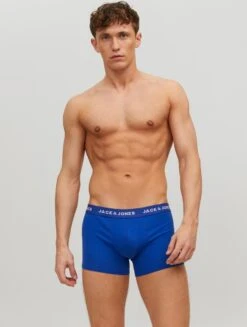 JACK&JONES JACBASIC PLAIN TRUNKS 5 PACK Heren Onderbroek - Maat L -Merkloos Soldes 906x1200