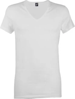 Alan Red - Dean V-Hals T-Shirt Wit (2Pack) - Maat M - Slim-fit -Merkloos Soldes 907x1200 6