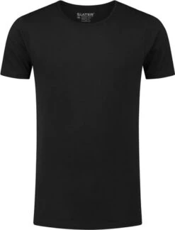 Slater 7720 T'shirt Ronde-Hals 2 Pack Black Regular Extra Lang (7cm) Maat 3XL -Merkloos Soldes 916x1200 3