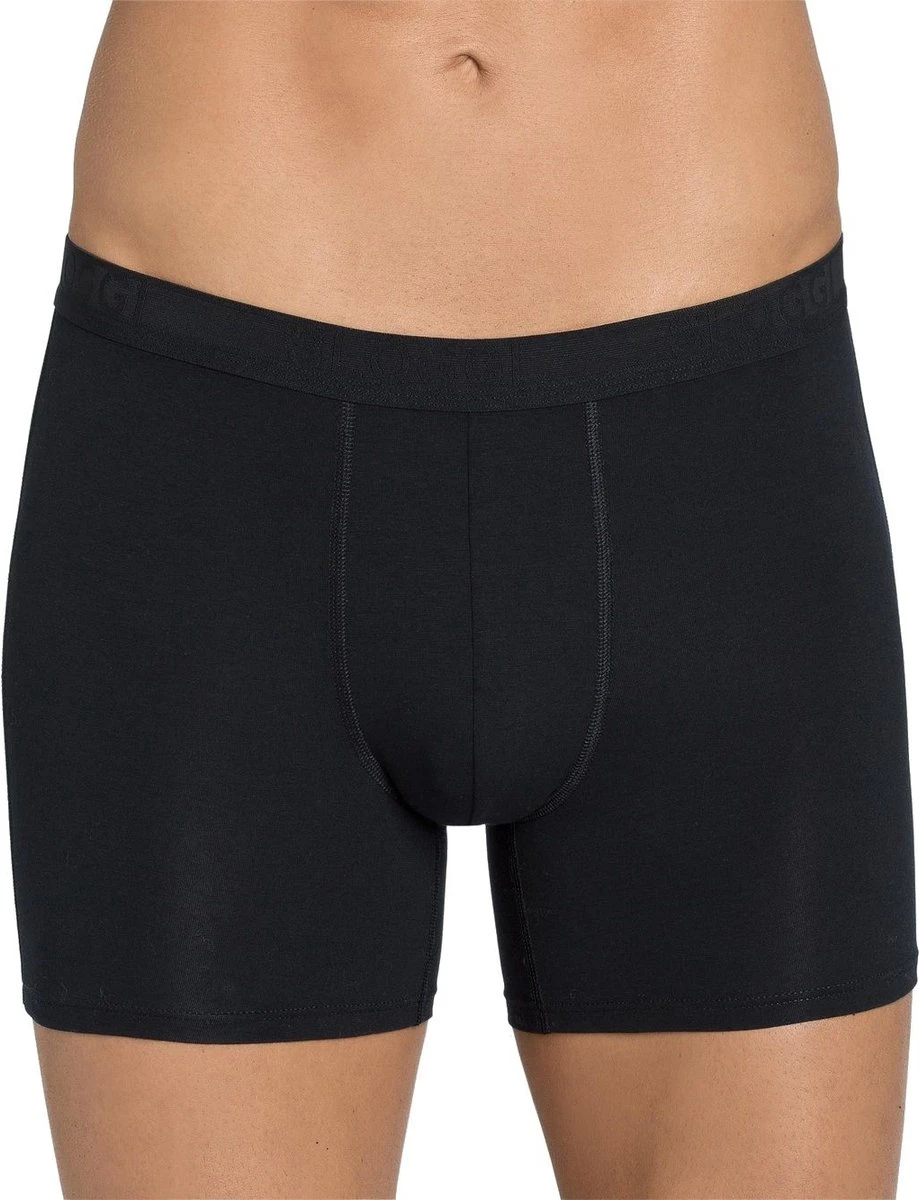 Sloggi Evernew Heren Boxershort Lange Pijp - Zwart - Maat XL 3 Sloggi Evernew Heren Boxershort Lange Pijp - Zwart - Maat XL