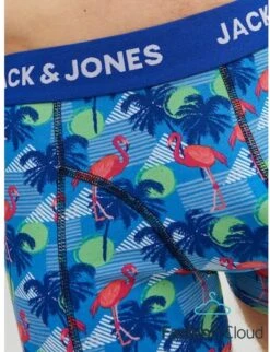 Jack & Jones Boxershort Heren JACPUEBLO Flamingo Print 3-Pack - Maat S -Merkloos Soldes 921x1200