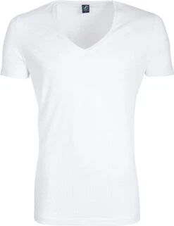 Suitable - T-shirt Wit Diepe V-hals Vibamboru Bamboe Stretch 2Pack - Maat L - Slim-fit -Merkloos Soldes 922x1200 1