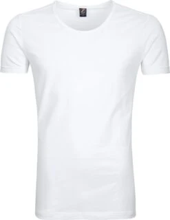Suitable - T-shirt Wit Diepe O-hals Otaru Stretch 2-Pack - Maat L - Slim-fit 18 Suitable - T-shirt Wit Diepe O-hals Otaru Stretch 2-Pack - Maat L - Slim-fit -Merkloos Soldes 925x1200 4