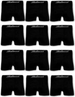 8 Stuks BELUCCI Microfiber Heren Boxershorts (zwart) Naadloos XL / XXL -Merkloos Soldes 929x1200