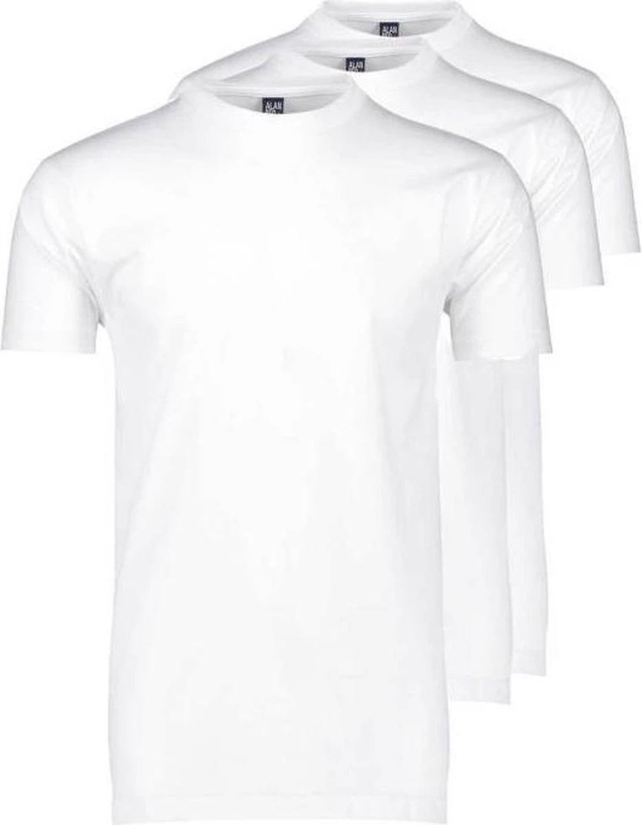 Alan Red T-Shirt Virginia (3pack) - Maat M 3 Alan Red T-Shirt Virginia (3pack) - Maat M