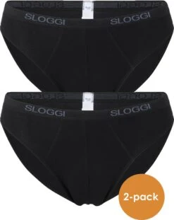 Sloggi Men Basic Heren Mini Slip - 2-pack - Zwart - Maat L -Merkloos Soldes 952x1200 7