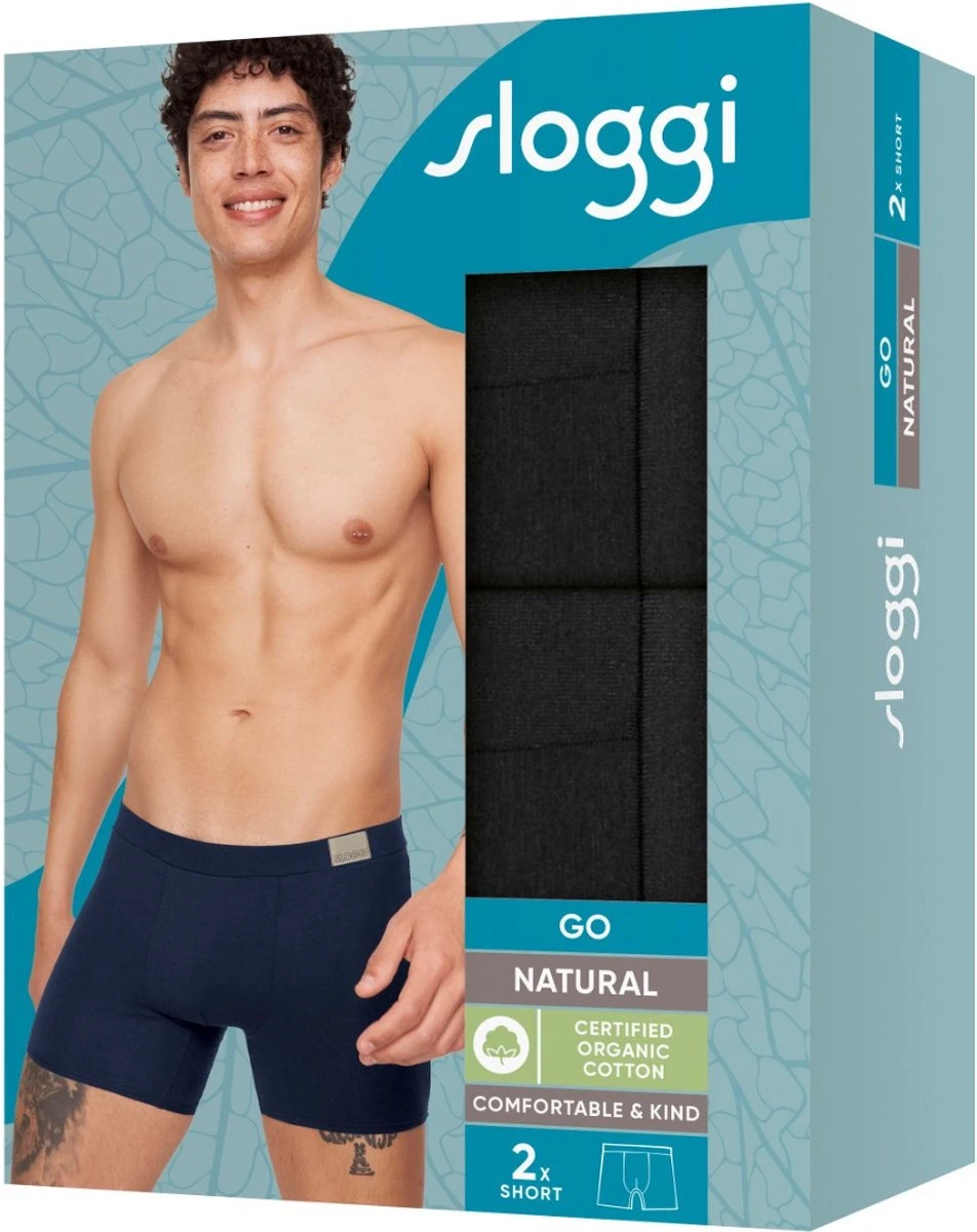 Sloggi Sloggi Men GO Natural Short C2P Heren Onderbroek - Maat XL 11 Sloggi Sloggi Men GO Natural Short C2P Heren Onderbroek - Maat XL – Image 9