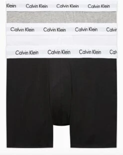 Calvin Klein Onderbroek - Maat M - Mannen - Zwart/wit/grijs -Merkloos Soldes 953x1200 2