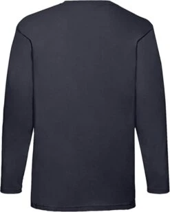 2 Pack Fruit Of The Loom Value Weight Longsleeve T-shirt Donker Blauw Maat L -Merkloos Soldes 959x1200 3