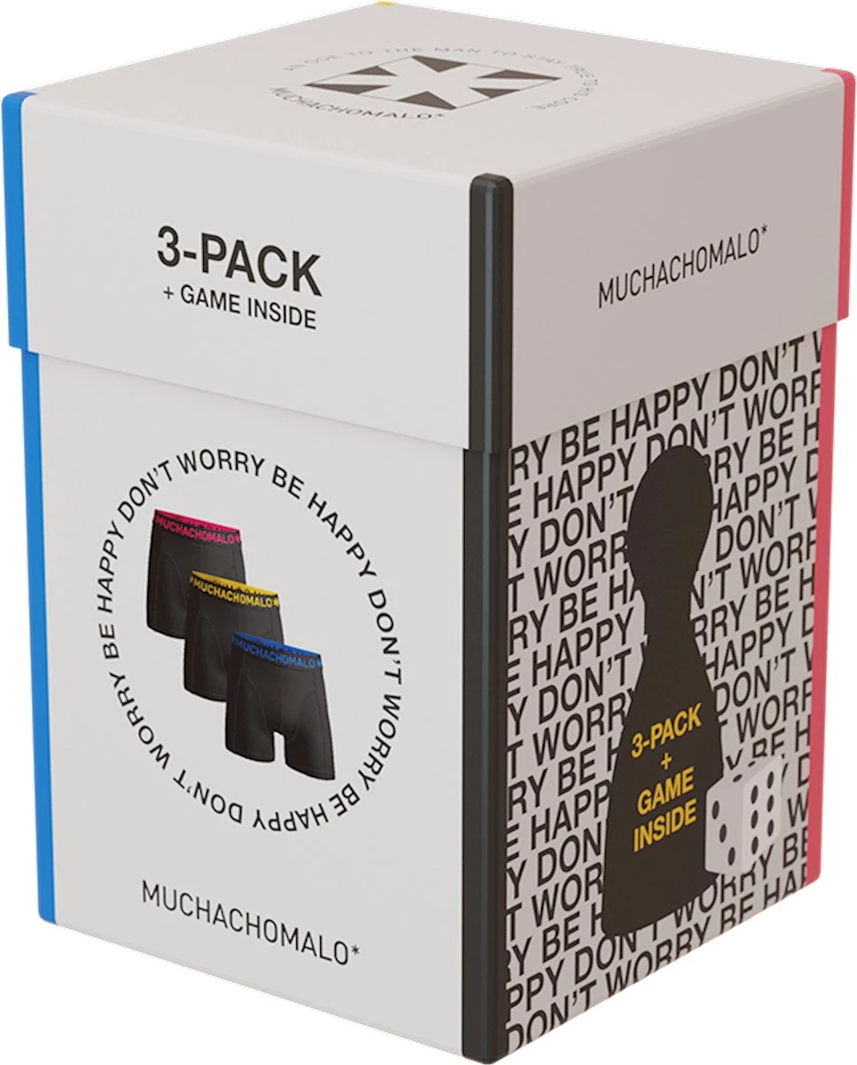 Muchachomalo-3-pack Onderbroeken Voor Mannen-Elastisch Katoen-Boxershorts - Maat L 4 Muchachomalo-3-pack Onderbroeken Voor Mannen-Elastisch Katoen-Boxershorts - Maat L – Image 2