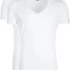 Suitable - T-shirt Wit Diepe V-hals Vibamboru Bamboe Stretch 2Pack - Maat L - Slim-fit 1 Suitable - T-shirt Wit Diepe V-hals Vibamboru Bamboe Stretch 2Pack - Maat L - Slim-fit -Merkloos Soldes 967x1200