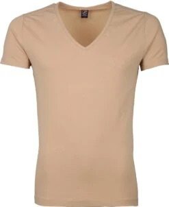 Suitable - T-shirt Beige Diepe V Hals Vitaru Stretch 2-Pack - Maat M - Slim-fit -Merkloos Soldes 983x1200 1