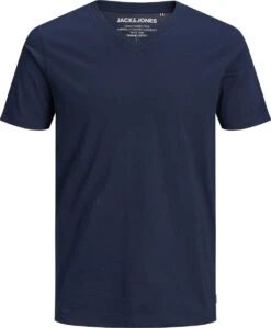 JACK&JONES JJEORGANIC BASIC TEE SS V-NECK NOOS Heren - Maat L