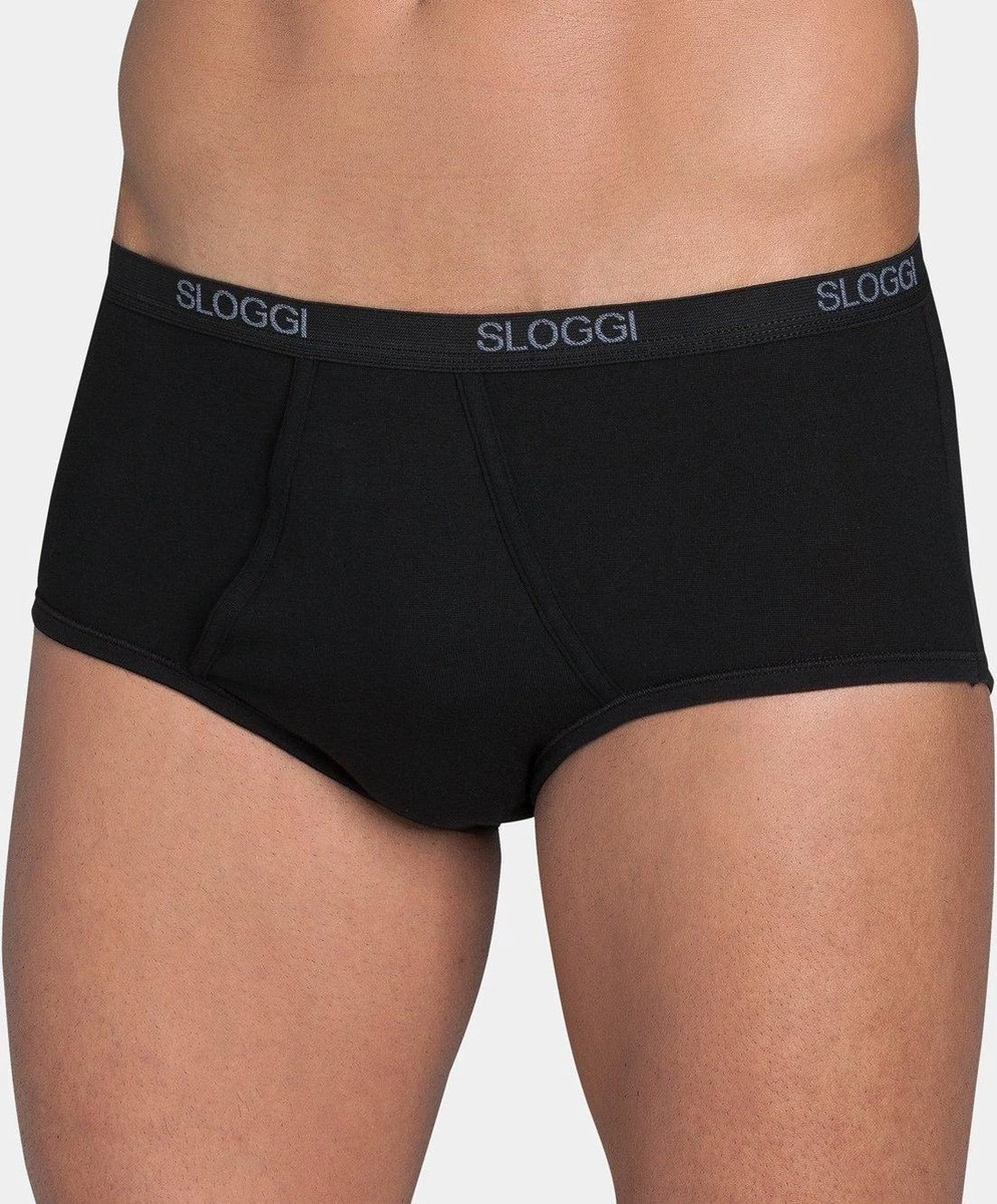Sloggi Men Basic Heren Maxi Slip - Zwart - Maat XL 3 Sloggi Men Basic Heren Maxi Slip - Zwart - Maat XL