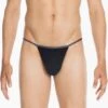 HOM PLUMES G-String Zwart Polyamide En Elastaan - XL -Merkloos Soldes 999x1200 3